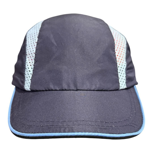 Trendwave Hat Cap Strap Back Navy Blue Mesh Ventilated Athletic Breathable Mens - Picture 2 of 10